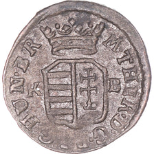 Coin, Hungary, Maria Theresia, Denar, 1746, Kremnitz, AU(50-53), Billon, KM:340