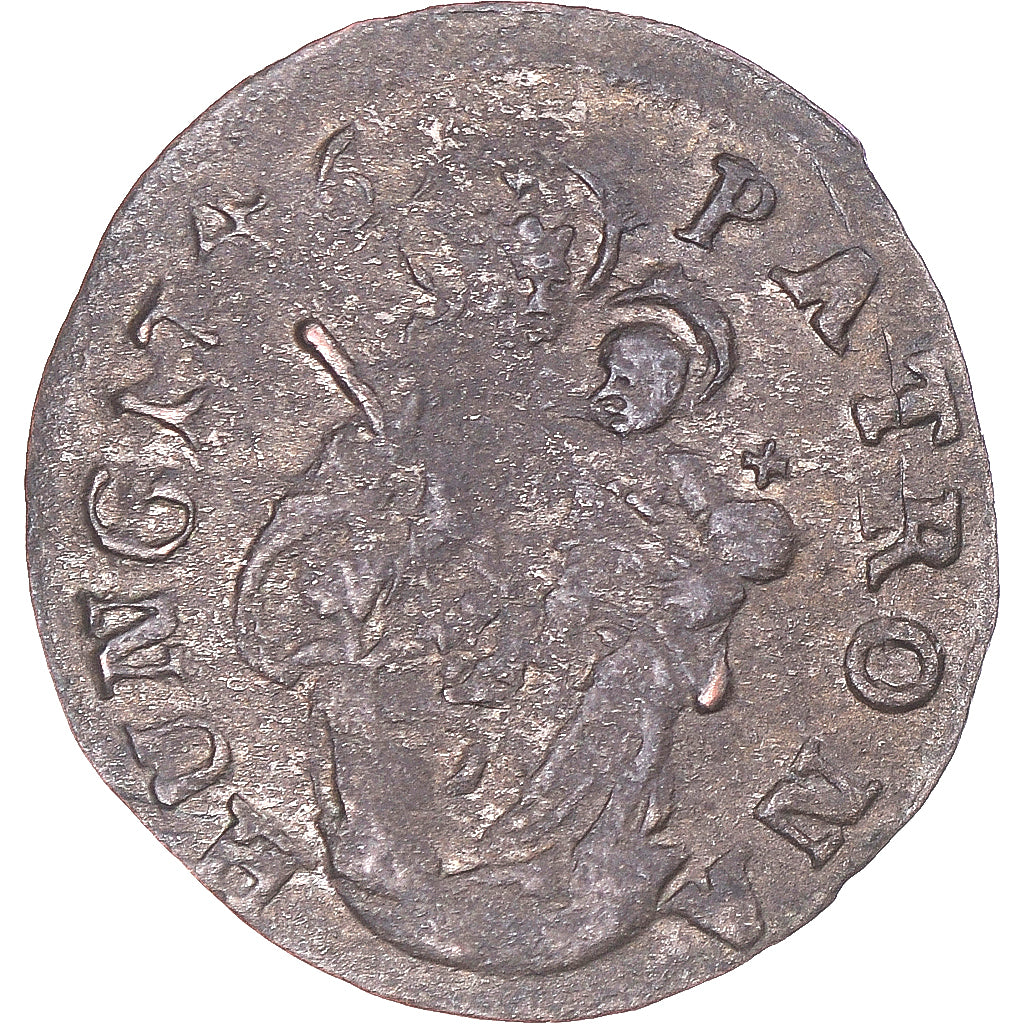 Coin, Hungary, Maria Theresia, Denar, 1746, Kremnitz, AU(50-53), Billon, KM:340