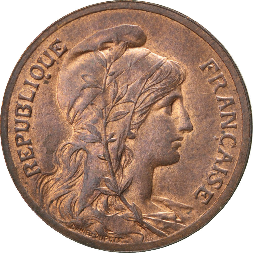 Coin, France, Dupuis, 5 Centimes, 1906, Paris, MS(63), Bronze, KM:842