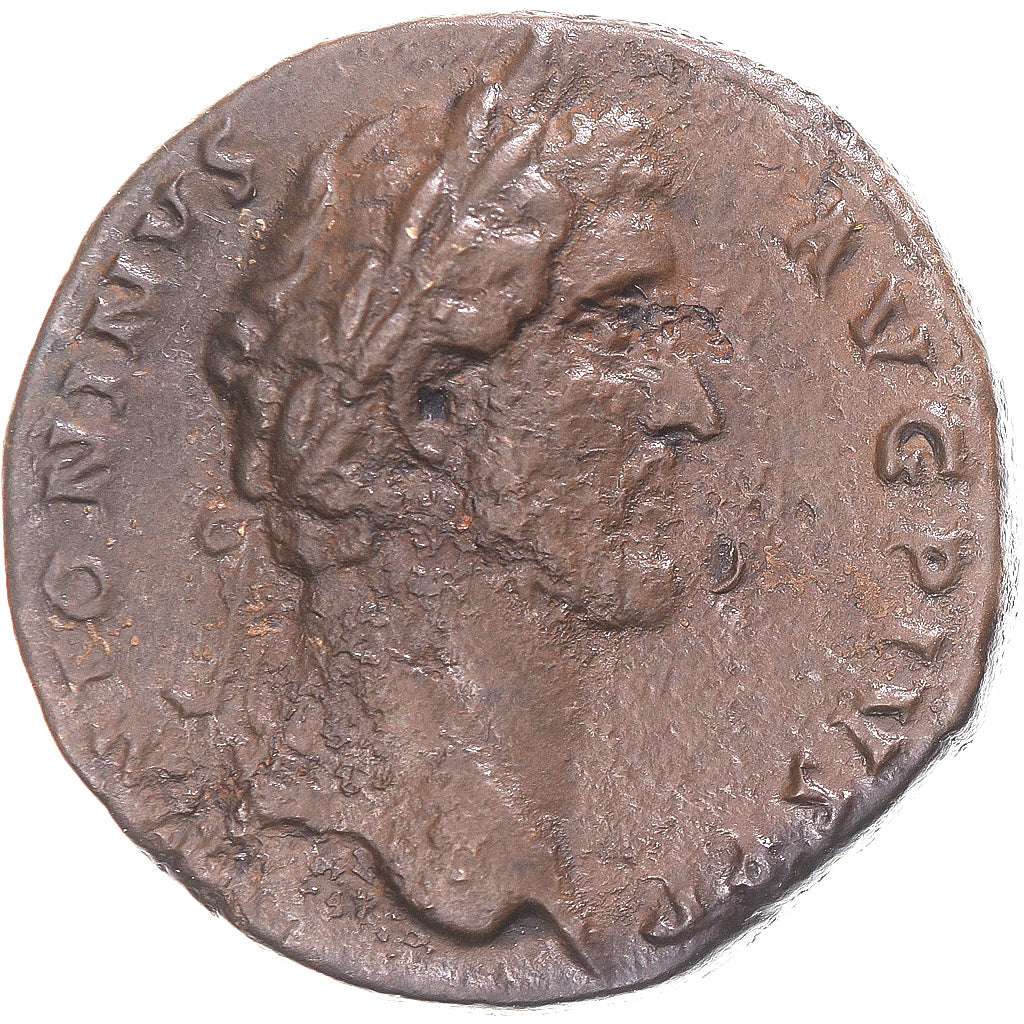 Moneta, Antoninus Pius, Sesterzio, 140-144, Rome, BB+, Bronzo, RIC:648