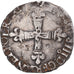 Moneta, Francja, Henri III, 1/8 Ecu, Rennes, VF(30-35), Srebro, Gadoury:485