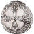 Moneta, Francja, Henri III, 1/8 Ecu, 1583, VF(30-35), Bilon, Gadoury:485