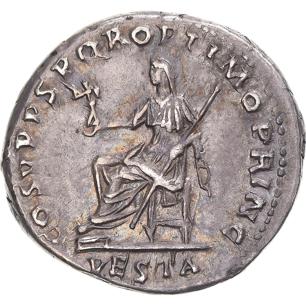 Coin, Trajan, Denarius, 103-111, Rome, AU(50-53), Silver, RIC:107