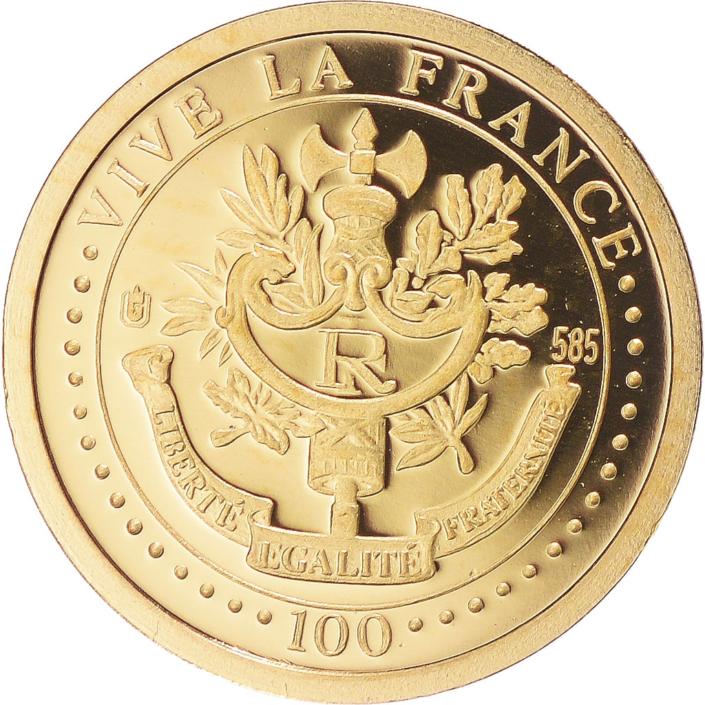 Frankreich, Medaille, Gustave Eiffel, 2009, BE, STGL, Gold