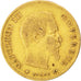 FRANCE, Napoléon III, 10 Francs, 1859, Strasbourg, KM #784.4, VF(20-25), Gold, G