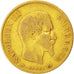 Francia, Napoleon III, Napoléon III, 10 Francs, 1860, Strasbourg, MB, Oro, K...