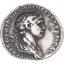 Coin, Trajan, Denarius, 116-117, Rome, EF(40-45), Silver, RIC:331