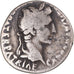 Coin, Augustus, Denarius, 2 BC-4 AD, Lugdunum, VF(20-25), Silver, RIC:207