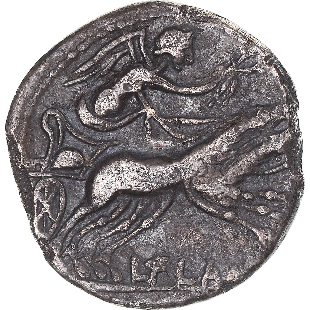 Moneta, Flaminia, Denarius, 109-108 BC, Rome, BB, Argento, Crawford:302/1