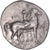 Moeda, Calábria, Nomos, ca. 281-272 BC, Tarentum, AU(50-53), Prata, HN