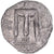 Moneda, Bruttium, Stater, ca. 500-480 BC, Kroton, MBC+, Plata, HN Italy:2093