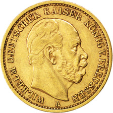 German States, 20 Mark, 1883, Berlin, KM #505, EF(40-45), Gold, 7.94
