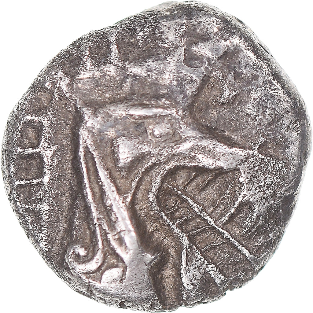 Coin, Caria, Hekte, ca. 500-495 BC, Halikarnassos, AU(50-53), Silver