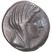 Moneta, Lucania, Æ, ca. 300-250 BC, Metapontion, EF(40-45), Brązowy, HN