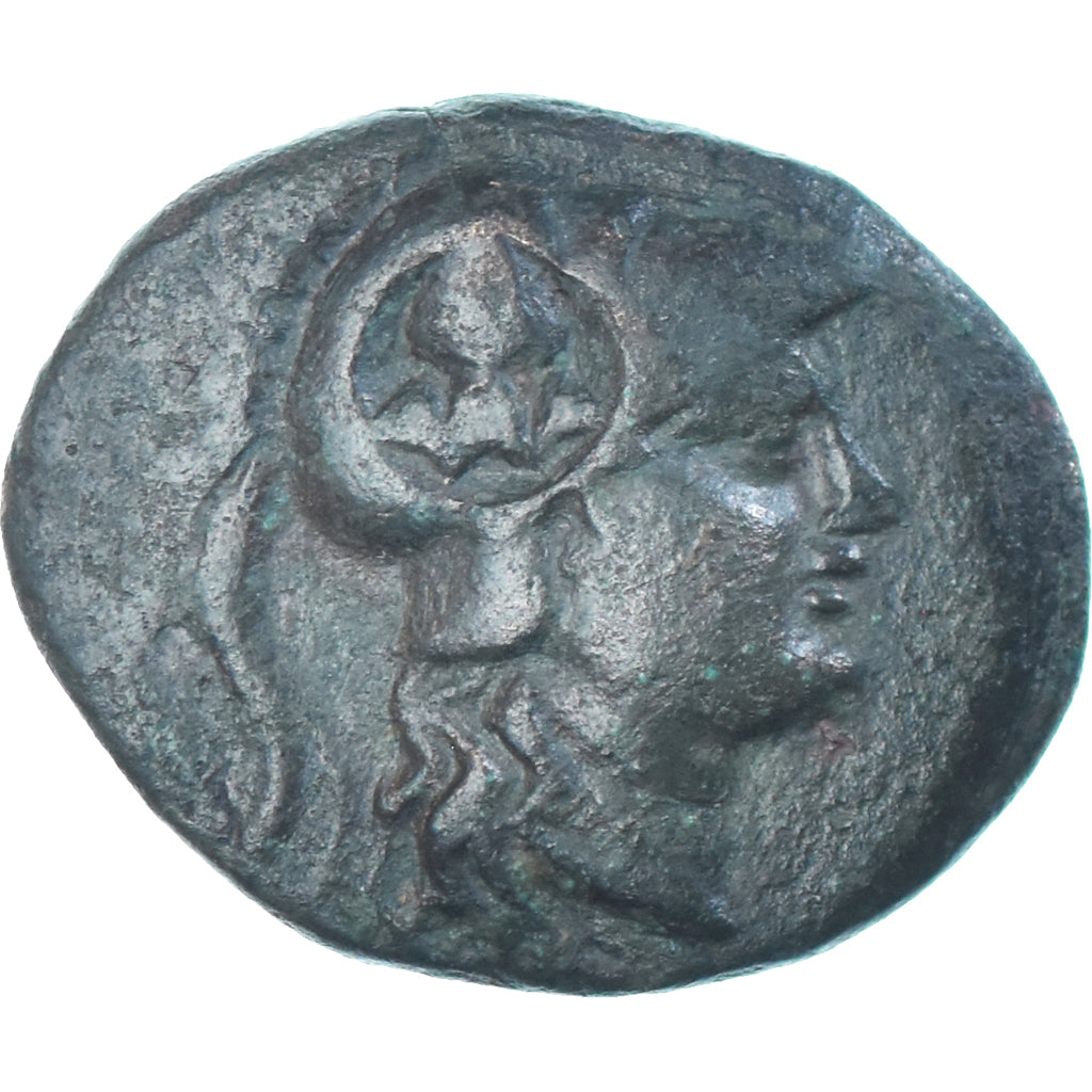 Munten, Æ, ca. 274/3-221 BC, Pella or Amphipolis, Countermark, FR+, Bronzen