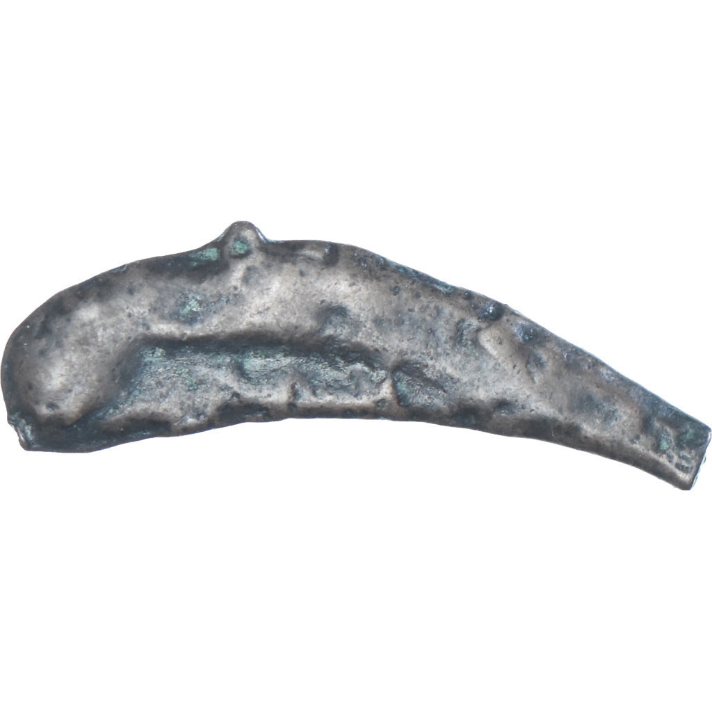 Coin, Sarmatia, Dolphin, ca. 525-350 BC, Olbia, VF(20-25), Cast Bronze