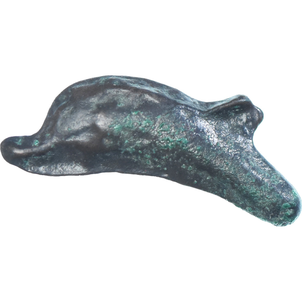 Coin, Sarmatia, Dolphin, ca. 525-350 BC, Olbia, VF(20-25), Cast Bronze