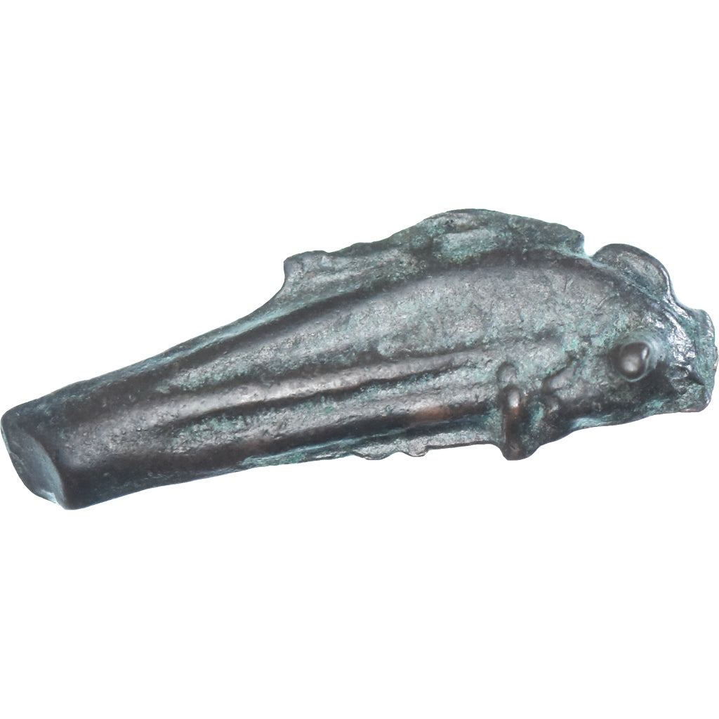 Coin, Sarmatia, Dolphin, ca. 525-350 BC, Olbia, VF(30-35), Cast Bronze