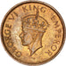 INDIA-BRITISH, 1/4 Anna, 1940, KM #531, MS(63), Bronze, 25.33, 4.86