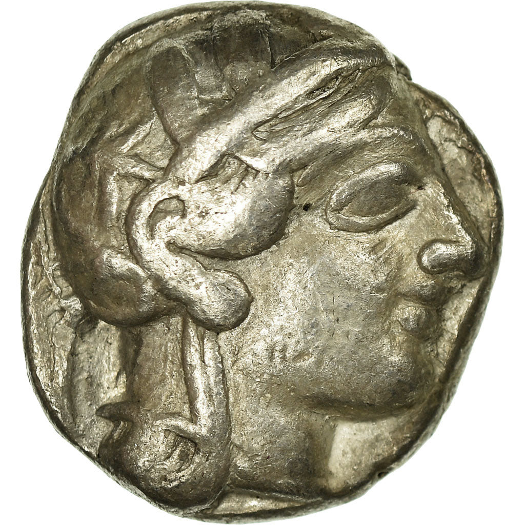 Moneta, Attica, Athens, Tetradrachm, Athens, MB+, Argento, SNG-Cop:31