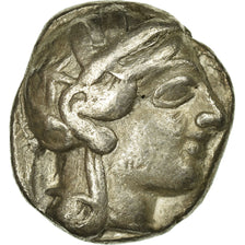 Moneda, Attica, Athens, Tetradrachm, Athens, BC+, Plata, SNG-Cop:31