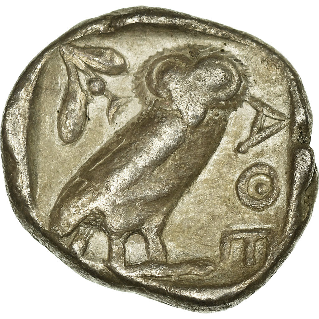 Moneta, Attica, Athens, Tetradrachm, Athens, MB+, Argento, SNG-Cop:31