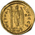 Coin, Zeno, Solidus, 476-491, Constantinople, AU(50-53), Gold, RIC:910