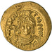 Munten, Maurice Tiberius, Solidus, 583-601, Constantinople, ZF, Goud, Sear:478