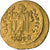 Munten, Maurice Tiberius, Solidus, 583-601, Constantinople, ZF, Goud, Sear:478