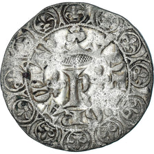 Monnaie, France, Charles V, Blanc au K, 1365, TTB, Argent, Duplessy:363