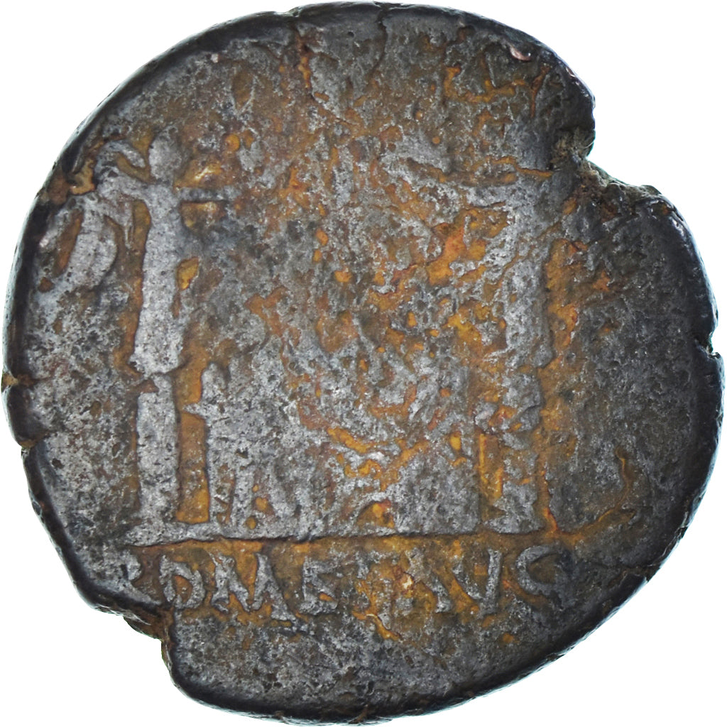 Coin, Augustus, As, 10-6 BC, Lugdunum, VF(20-25), Bronze, RIC:230