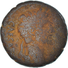 Coin, Augustus, As, 10-6 BC, Lugdunum, VF(20-25), Bronze, RIC:230