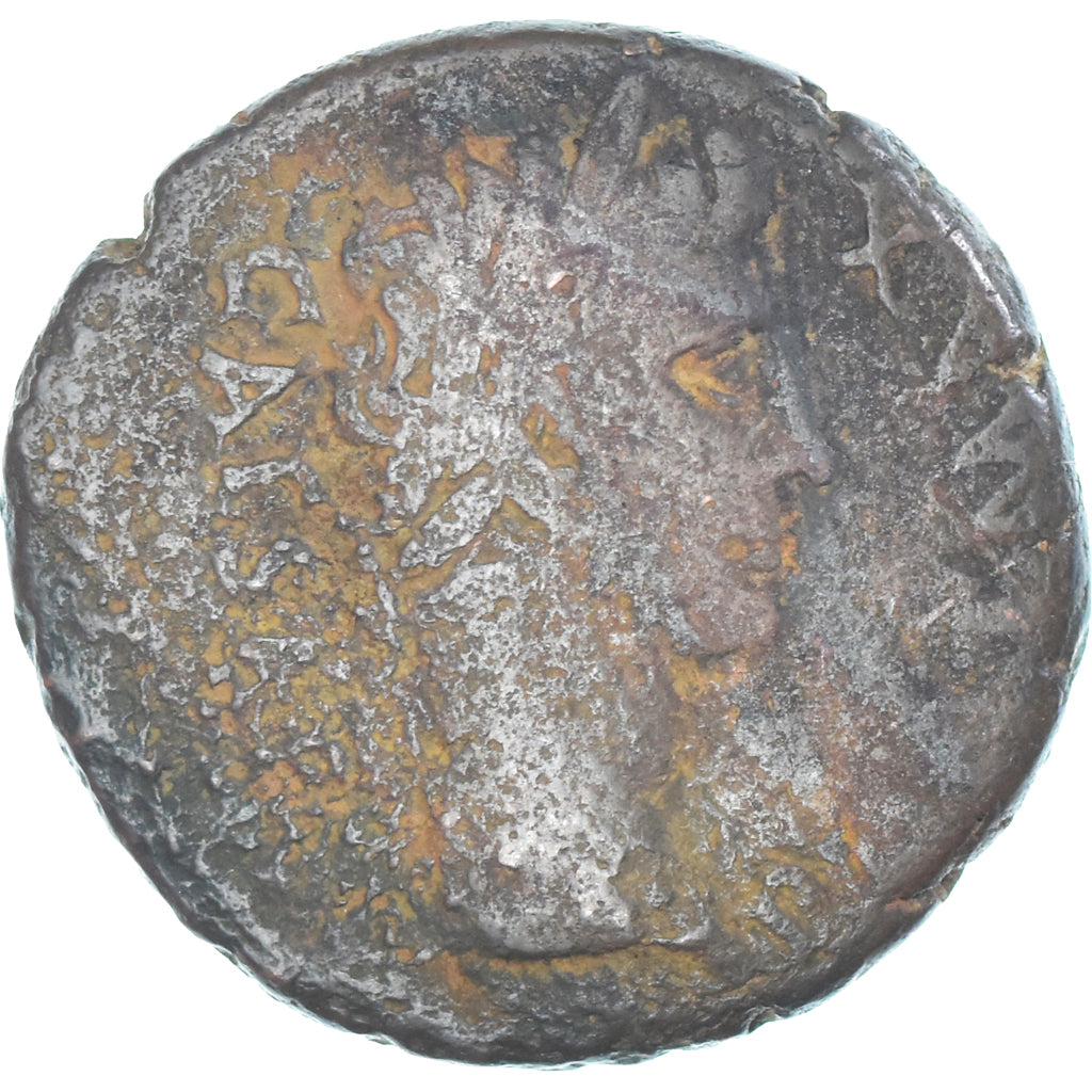 Coin, Augustus, As, 10-6 BC, Lugdunum, VF(20-25), Bronze, RIC:230