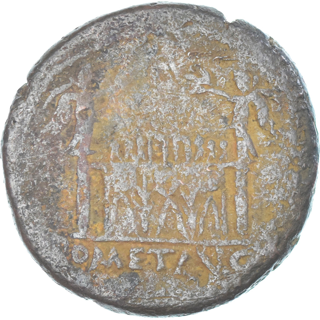 Coin, Augustus, As, 10-6 BC, Lugdunum, VF(20-25), Bronze, RIC:230