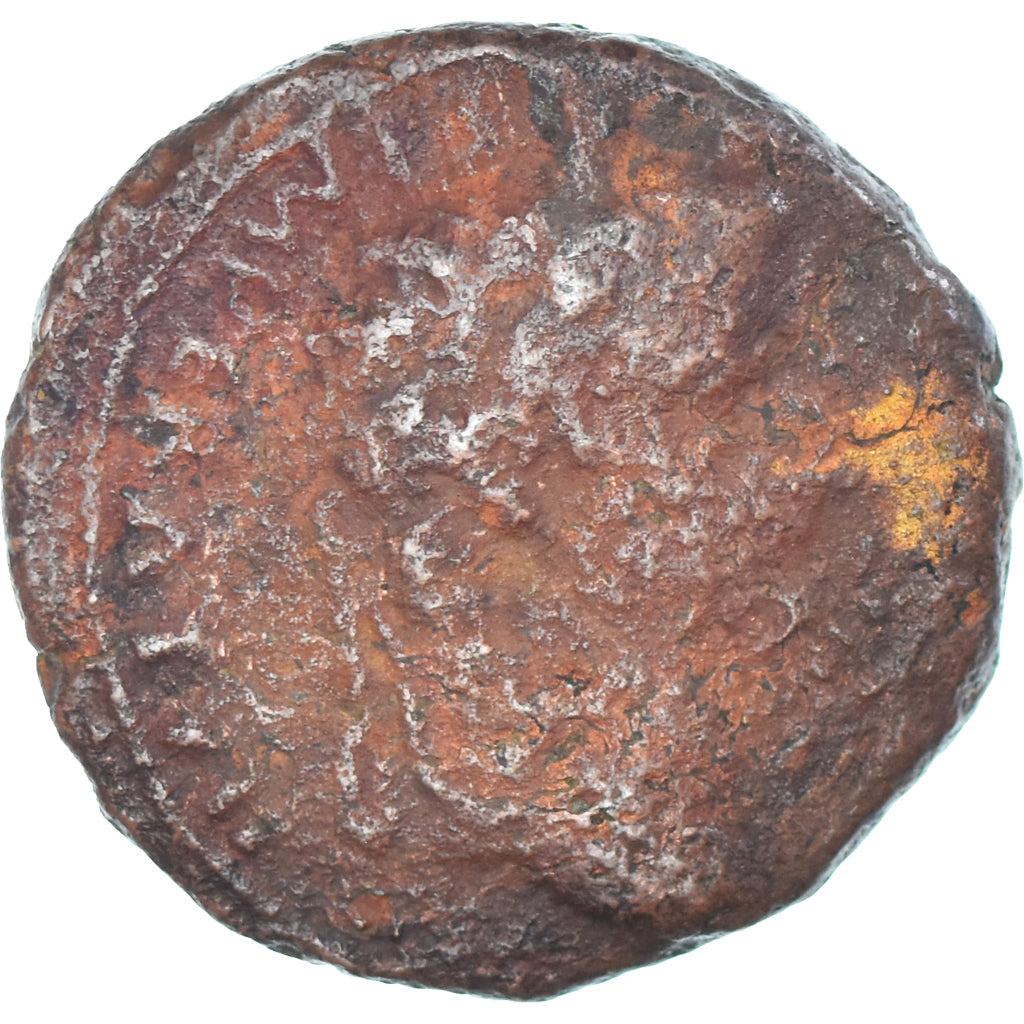 Coin, Augustus, As, 12-14, Lugdunum, VG(8-10), Bronze, RIC:245