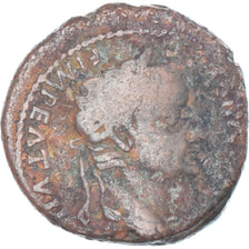 Coin, Augustus, As, 12-14, Lugdunum, VF(20-25), Bronze, RIC:245