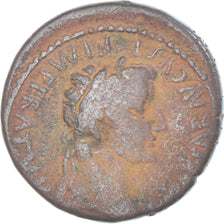 Coin, Augustus, As, 12-14, Lugdunum, VF(20-25), Bronze, RIC:245