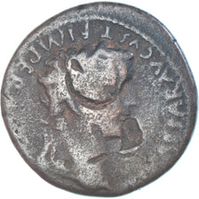 Coin, Augustus, As, 12-14, Lugdunum, VF(20-25), Bronze, RIC:245