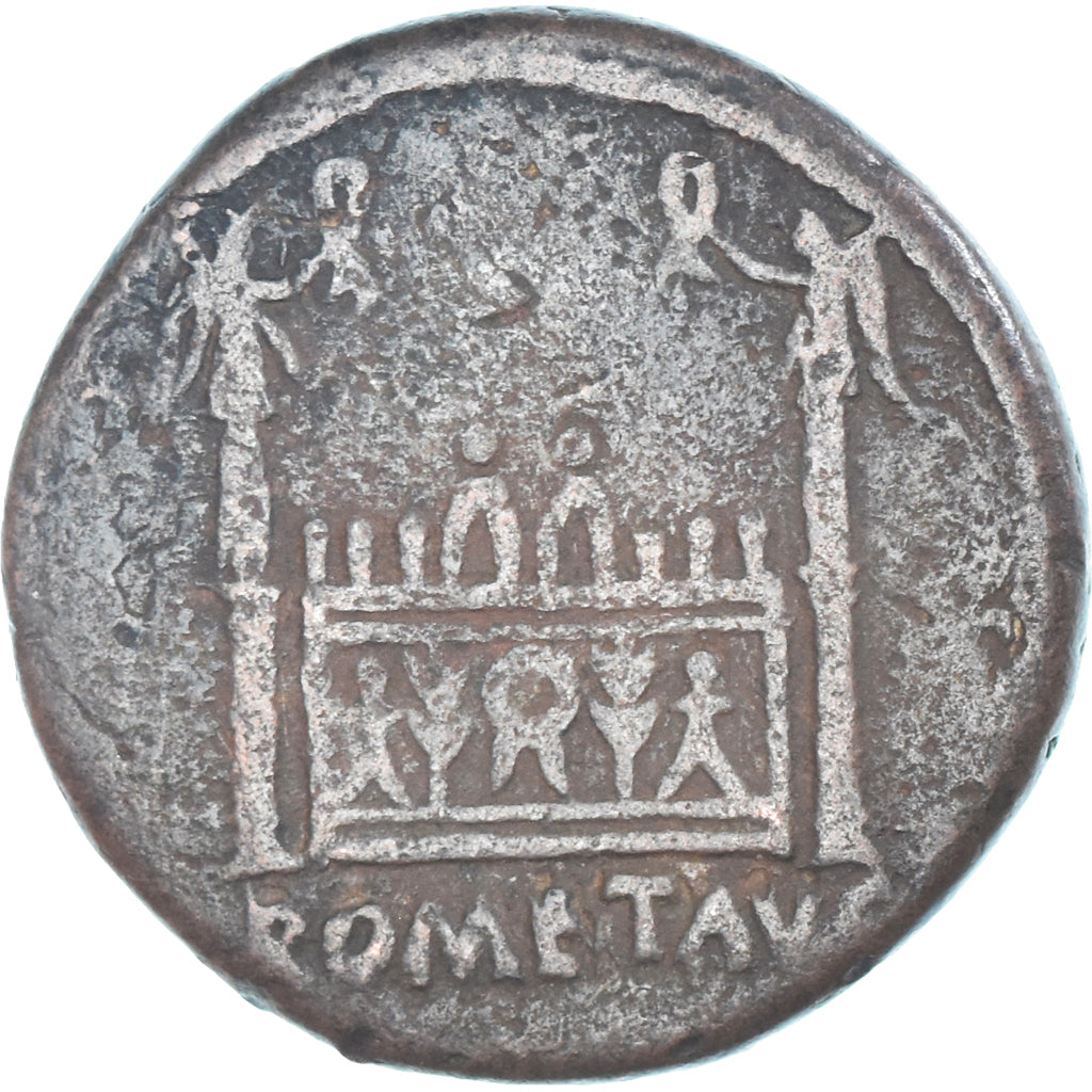 Coin, Augustus, As, 12-14, Lugdunum, VF(20-25), Bronze, RIC:245