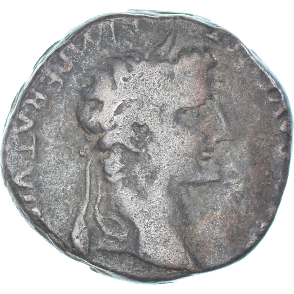 Coin, Augustus, As, 12-14, Lugdunum, VF(20-25), Bronze, RIC:245