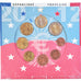 France, 1 Cent to 2 Euro, 2012, Monnaie de Paris, BU, MS(65-70)