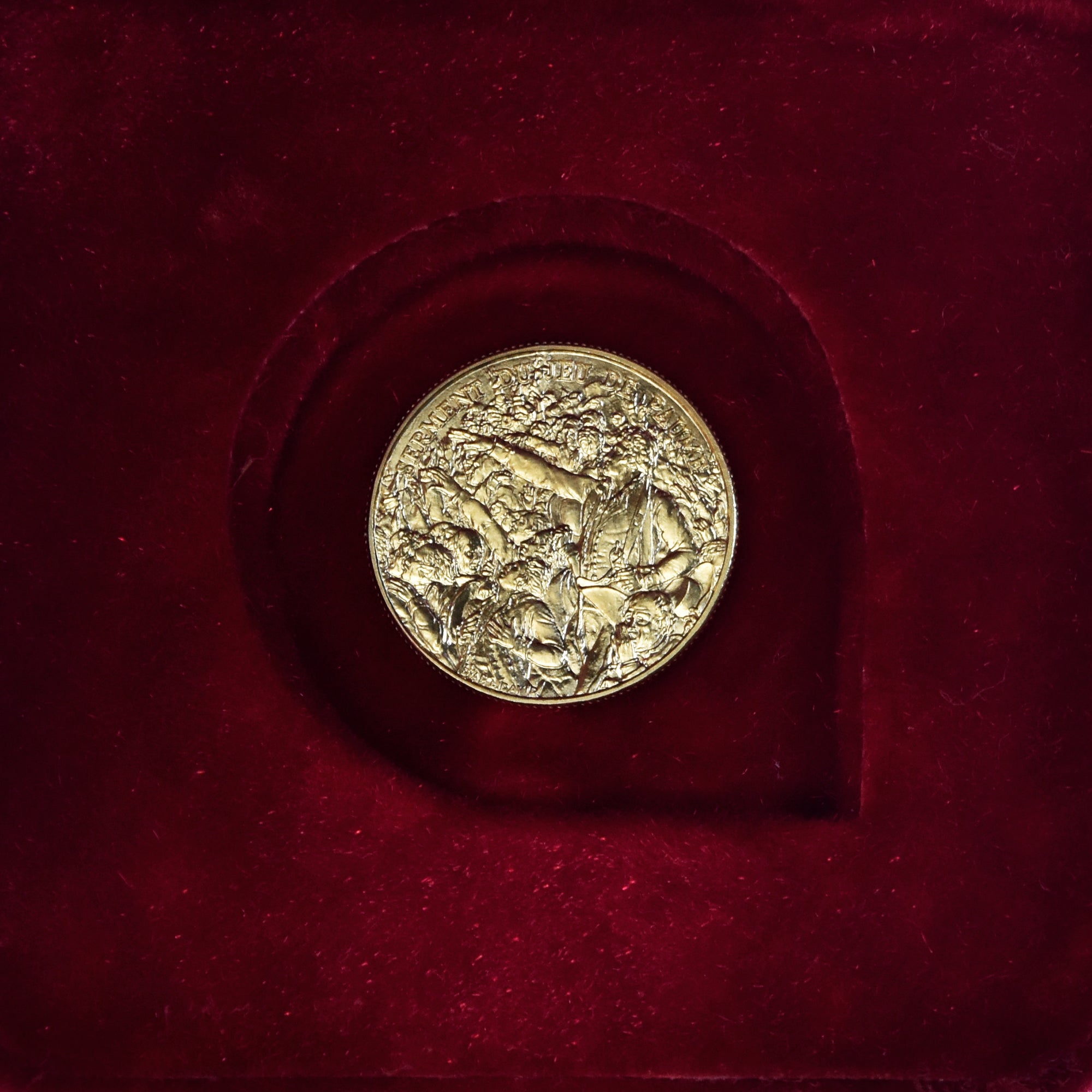 Francja, medal, Bicentenaire de la Révolution Française, 1989, BU, MS(65-70)