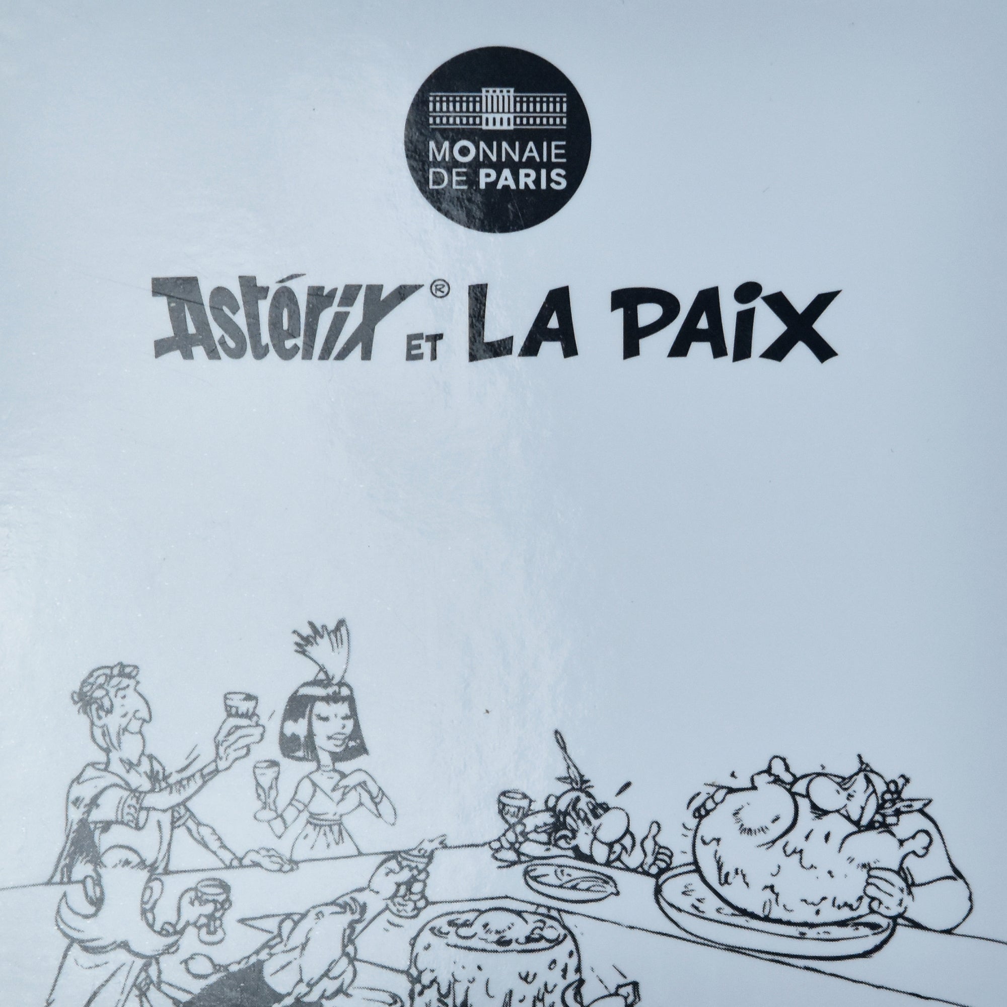 France, 50 Euro, Astérix et la paix - banquet, 2015, Monnaie de Paris, BE