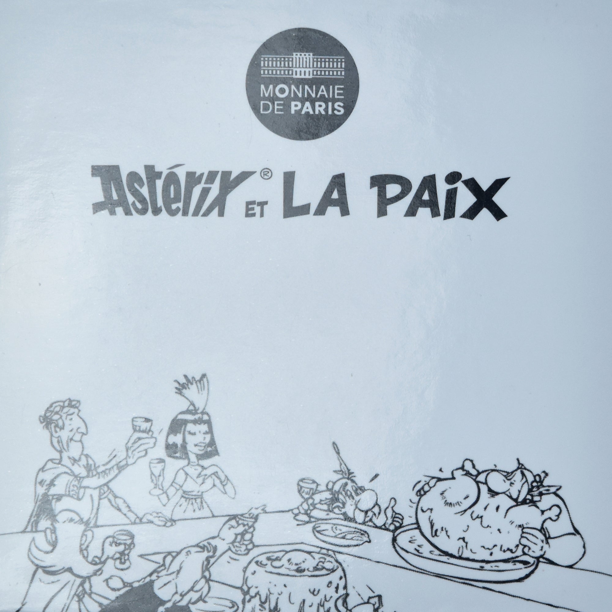 Frankrijk, 50 Euro, Astérix et la paix - banquet, 2015, Monnaie de Paris, BE