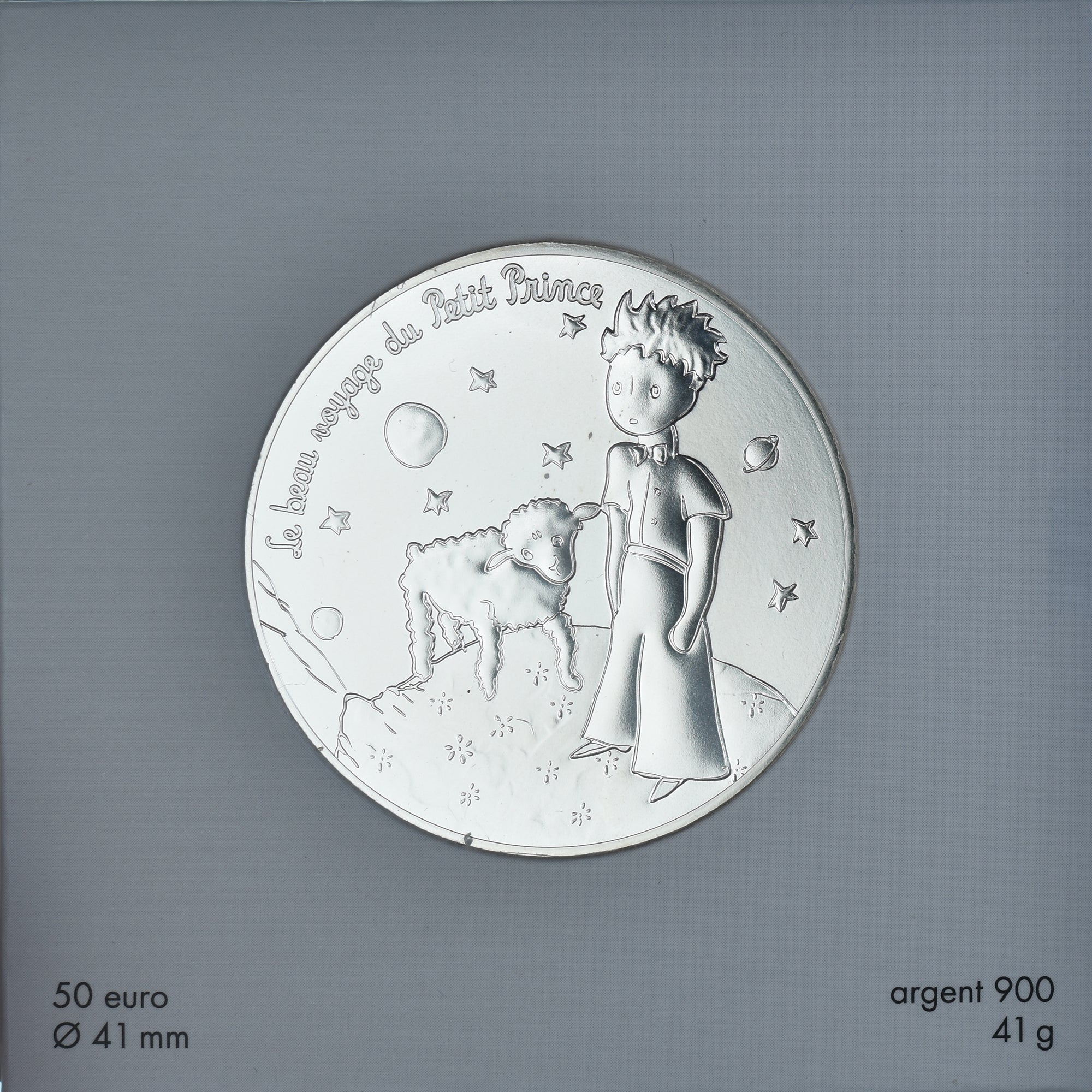 France, 50 Euro, Le beau voyage du Petit Prince - mouton, 2016, Monnaie de