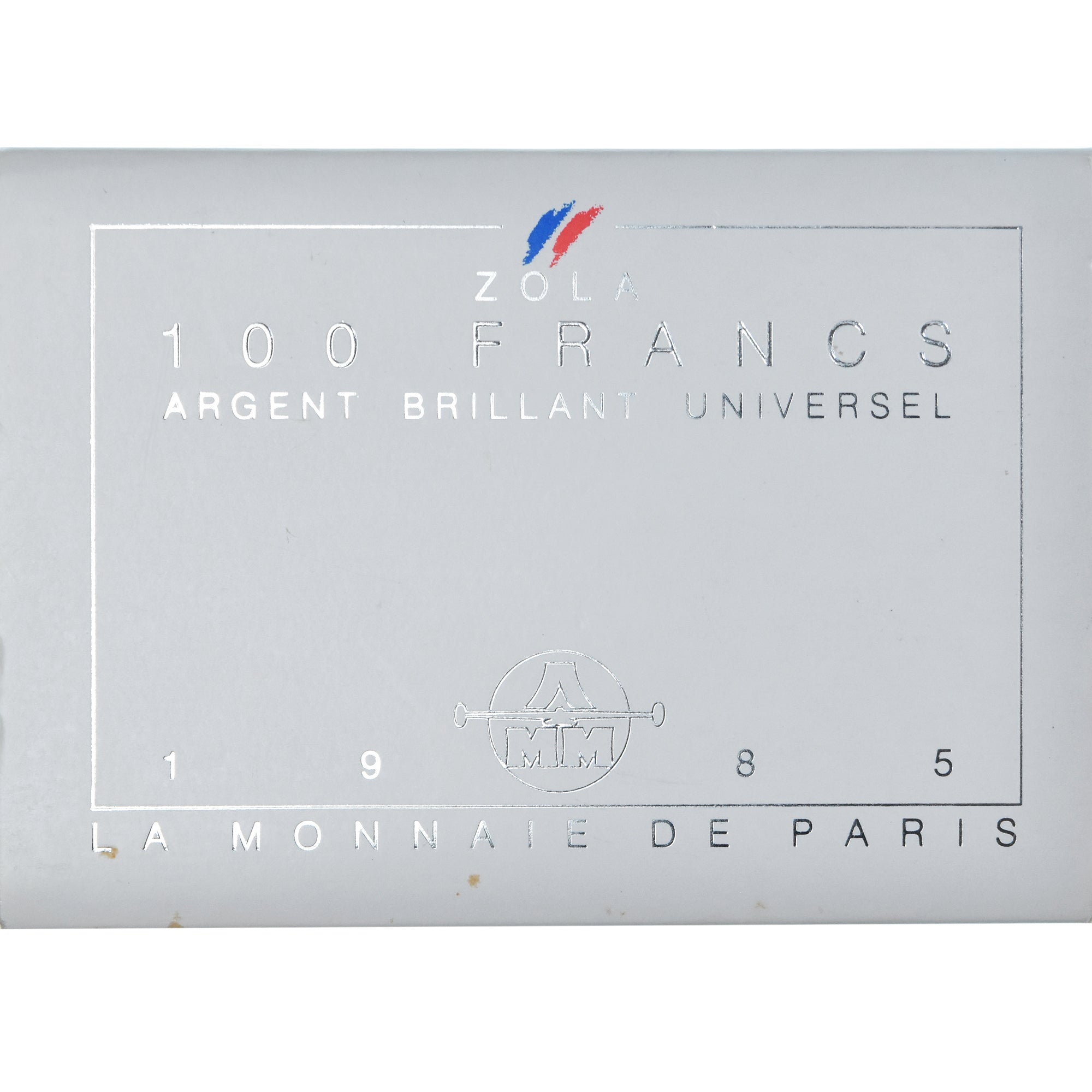 Monnaie, France, Germinal, 100 Francs, 1985, Monnaie de Paris, BU, FDC, Argent
