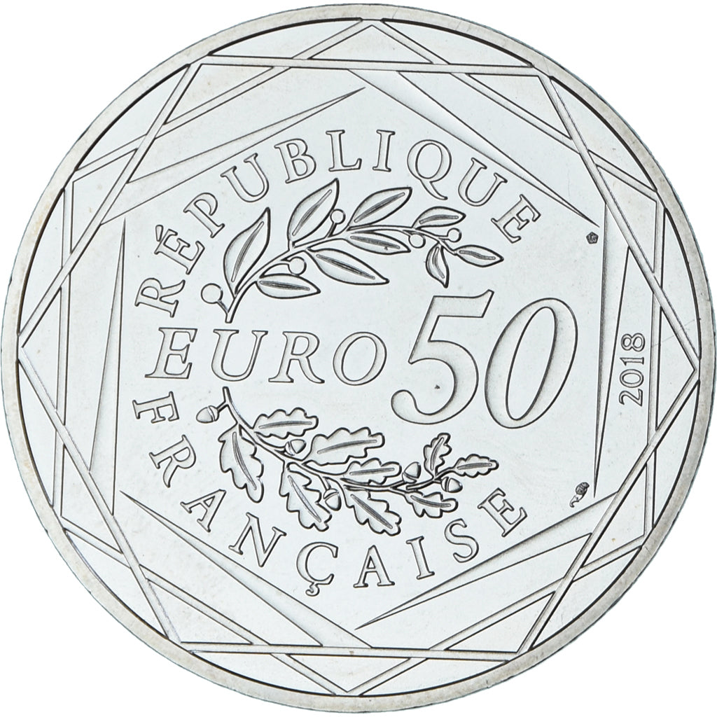 Frankrijk, 50 Euro, Mickey & la France - Sacré-Cœur, 2018, Monnaie de Paris