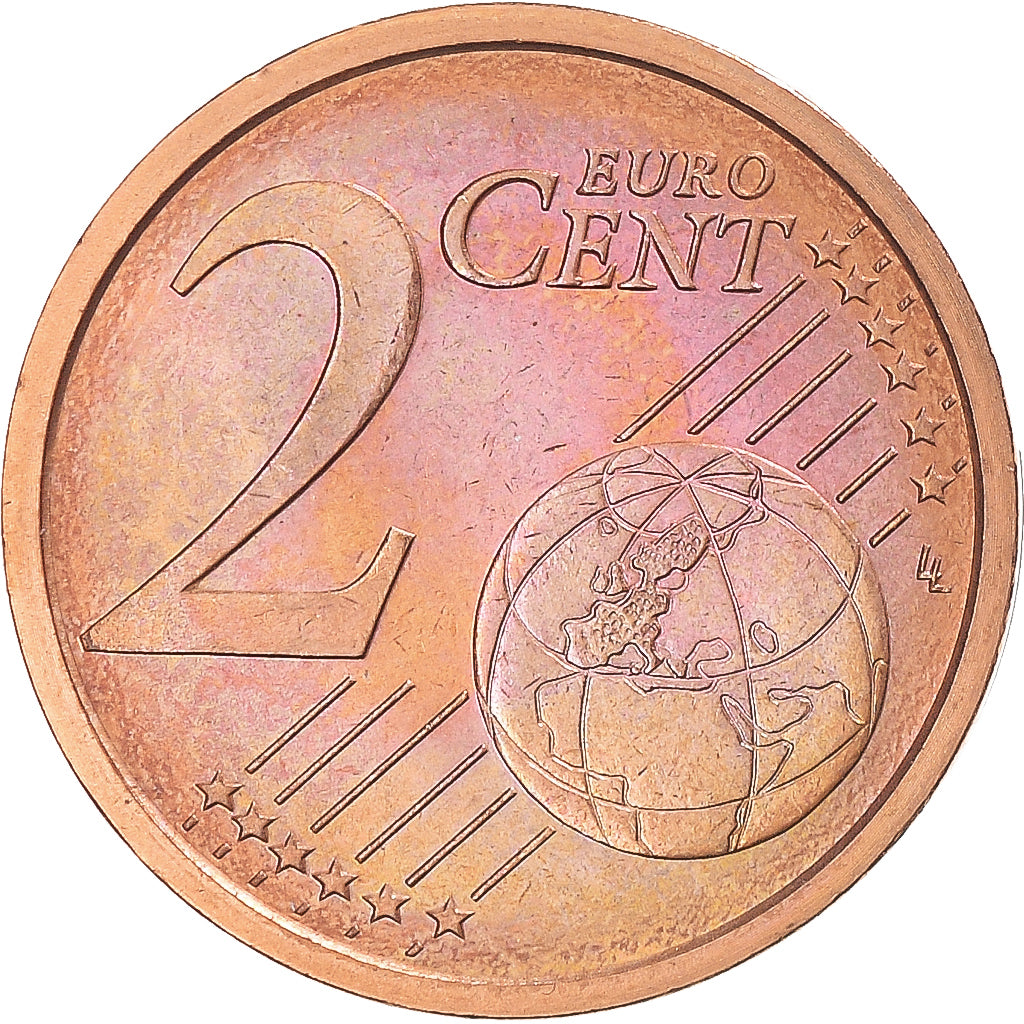 Cité du Vatican, Pape Benoit XVI, 2 Euro Cent, 2012, Rome, SPL, Cuivre plaqué