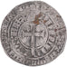 Moneda, Francia, Philippe VI, Gros à la queue, 1348-1350, BC+, Vellón