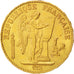FRANCE, Génie, 20 Francs, 1877, Paris, KM #825, AU(50-53), Gold, Gadoury #1063,
